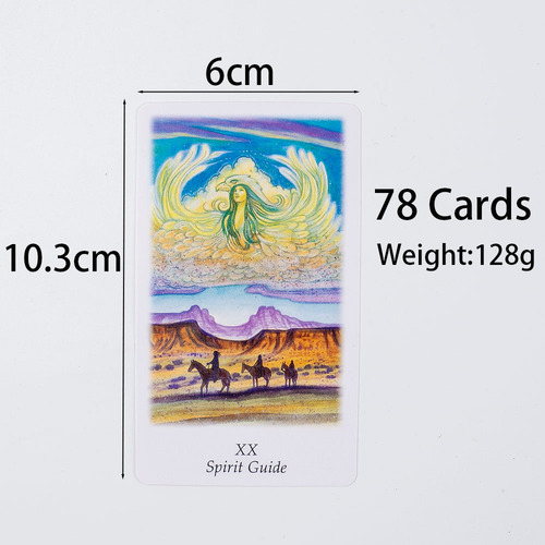 Sales Quest 78 Cartas Vision Fate Deck Tarot 10,3* 6 Cm