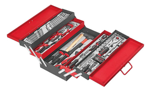 Caja Metálica Con Herramientas Force - 101 Piezas