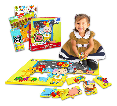 Cocomelon Floor Puzzle Para Niños Pequeños - Haz De Rompecab