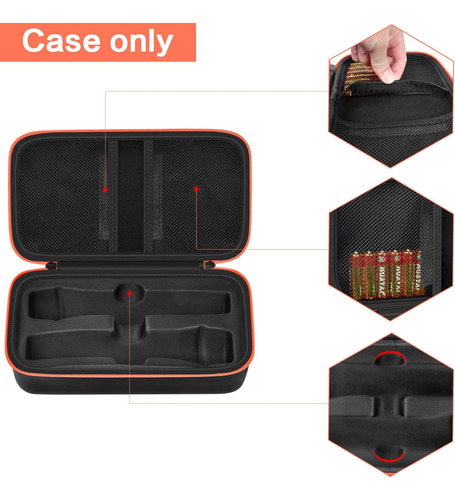 Funda Para Micrófono Inalámbrico Jbl, Rígida, Com Bolsa