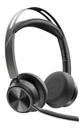 Headset Poly Voyager Focus 2 Uc-m Usb-a Inalámbrico Negro