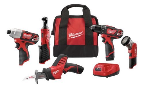 Milwaukee M12 Kit Combinado Inalámbrico De Iones De Litio .