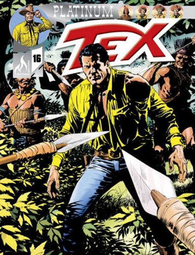 Tex Platinum Nº 16: A Floresta Misteriosa, De Nolitta, Guido. Editora Mythos, Capa Mole, Edição 1ª Edição - 2018 Em Português