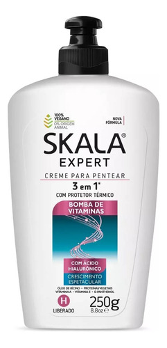 Crema Para Peinar 3 En 1 Bomba De Vitamina Skala Expert 250g