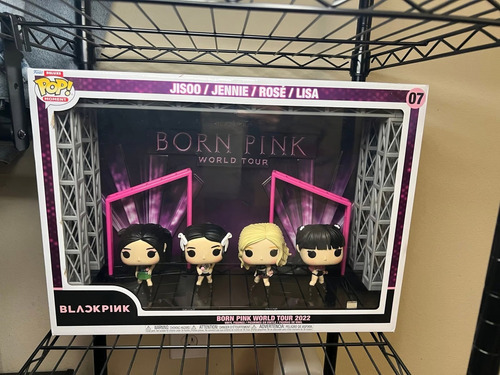 Funko Pop Blackpink Born Pink 2022 Escenario Y 4 Figuras