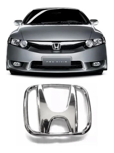 Emblema Grade New Civic 2006 2011 