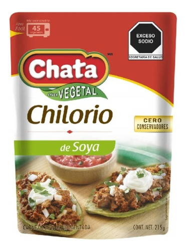Chilorio Chata De Soya 215 G