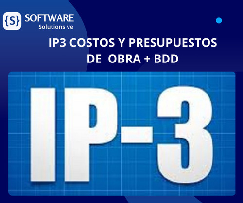 Ip3 Costos Y Presupuestos De Obra Con Bdd, Envio Inmediato