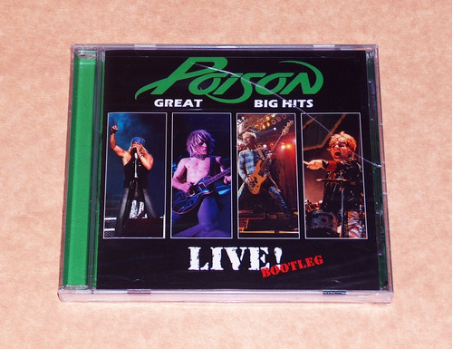 Poison - Great Big Hits Live! Cd Sellado! P78