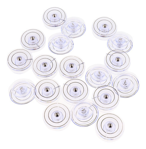 100 Unids Diy Bobina De Plástico Para Máquina De Coser