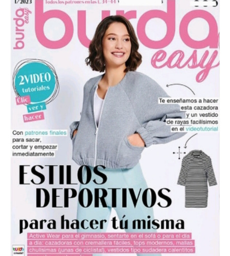 Revista Burda Easy Estilos Deportivos