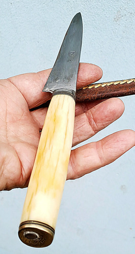Cuchillo Atahualpa Antiguo Hermoso Crema (Usado)