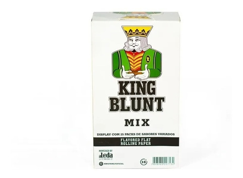 Caixa Seda Blunt Mix King 25 Pacotes Atacado Tabacaria