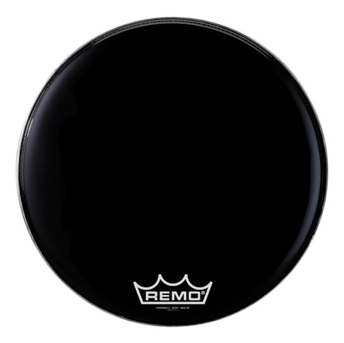 Powermax 2 Ebony Crimplock Bass Drumhead, 32 (pm2432-m...