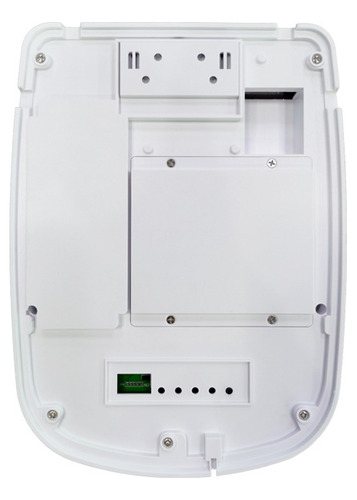 Sirena Inalámbrica Exterior Solar Luz Estroboscópica Tamper Blanco