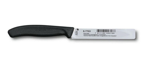 Imagen 3 de 4 de Cuchillo De Verduras Puntiagudo Mango Nylon Negro Victorinox