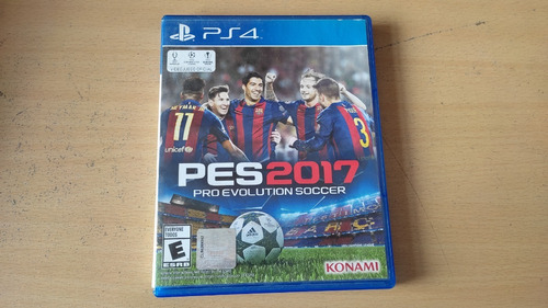 Pes 2017 - Juego Ps4 Físico 