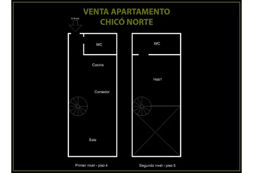 Venta De Apartaestudio Dúplex En Chicó Norte