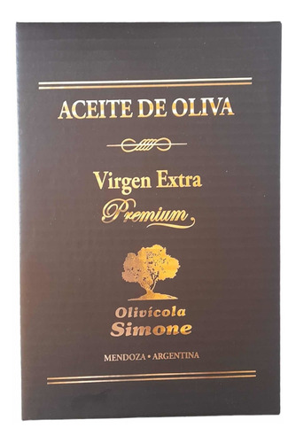 Caja Regalo X 3 Varietales  Aceite De Oliva Simone 500ml