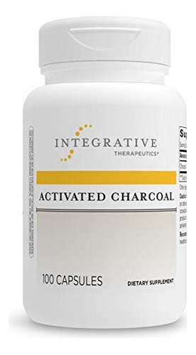 Integrative Therapeutics Carbón Activado - Sin Gluten - Sin