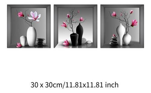 2 X 3x Impresión Floral De Arte De Pared,, De
