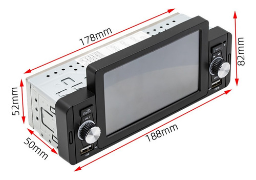 Reproductor De Dvd Mp5 Para Coche Con Android Carplay De 1 D