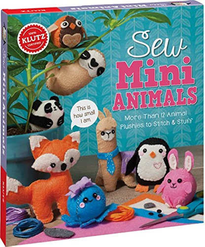 Kit Para Hacer Animales De Peluche Con Libro Incluido