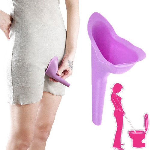 Urinales Femeninos Mujer Portatil Reutilizable Orinar Violet