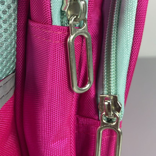 Mochila Costas Infantil Passeio E Escola Grande Cor Roxo Desenho Do Tecido Estrela