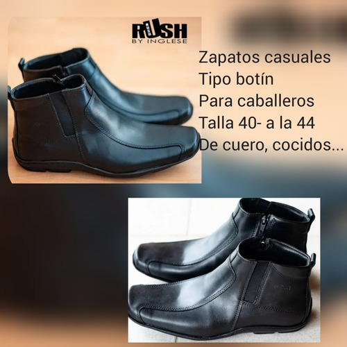 Zapatos Casuales Rush - Inglese Talla 40 A La 44  