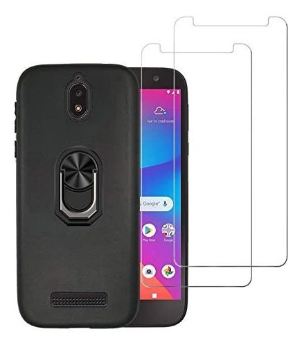 Damondy For Blu View 2 Case With 2 Pack Screen G3gqq