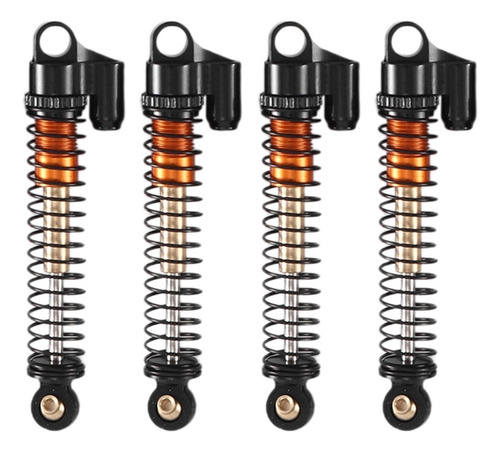 Amortiguador Metálico Extendido De 53 Mm Para Axial Scx, 4 U
