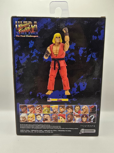 Jada Toys Ultra Street Fighter Ii Ryu, Ken Y Chun-li (Usado)