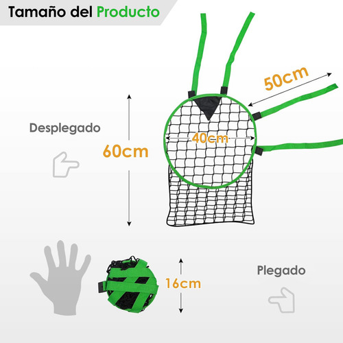 Orientools 2pzs Red De Meta De Fútbol Objetivo Para Entrenar