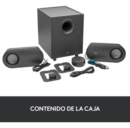Pc Speakers Con Subwoofer Logitech Z407 Negro