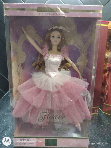 Barbie Bailarina Como Flower Del Cascanueces Collectible 