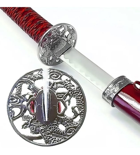 Espada Katana Daito Samurai Aço + Suporte + Lubrificante.