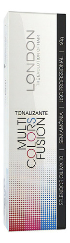 Tonalizante Multi Colors Fusion London Cosmeticos 60g Tom 3.0