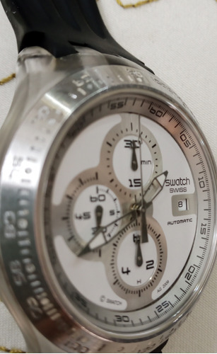 Reloj Swatch Swiss Made Automático Con Cronógrafo Irony Diap