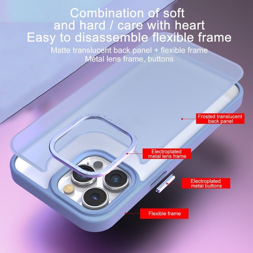 Capa De Telefone Tpu Com Borda Macia Para iPhone