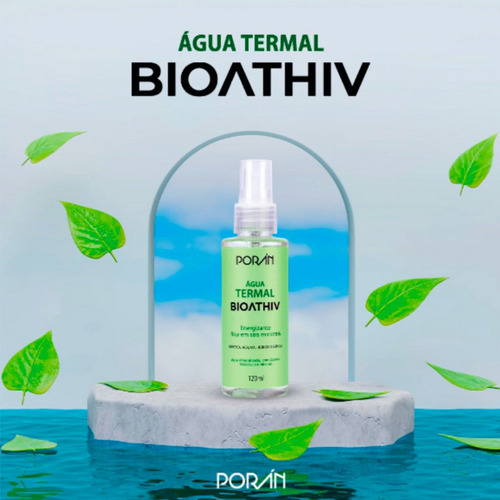 Água Termal Bioathiv Melaleuca E Alecrim 120ml - Porán