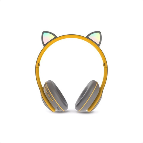 Auriculares Led Cat Bluetooth - Micro Sd - Ct-66 K-ubo