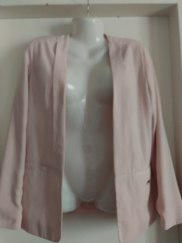 Blazer De Crep Rosado Divino. Rio Negro Y 18