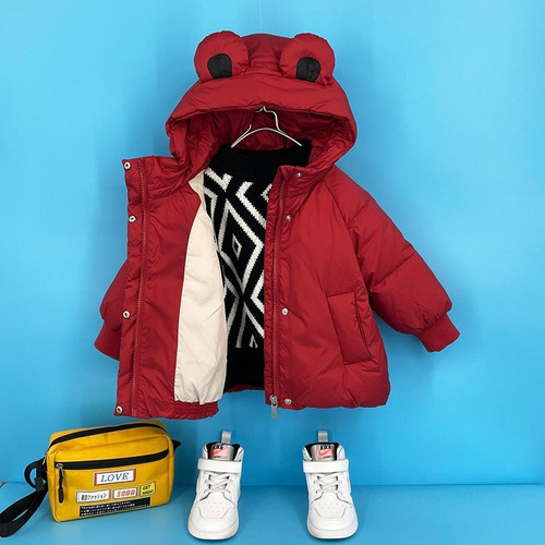 Abrigo De Invierno Chaqueta For Niños De Algodón Grueso