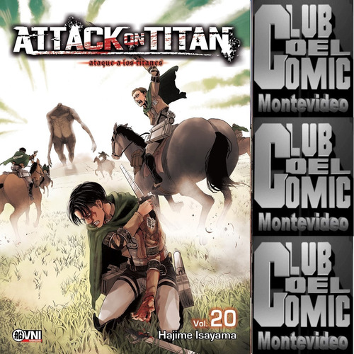 Attack On Titan Vol. 20 - Shingeki No Kyojin - Ovni Press