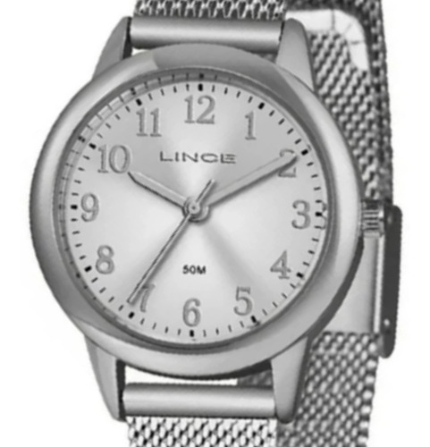 Relogio Lince Feminino Lrm4653l S2sx Prata Analogico Pequeno