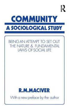 Libro Community: A Sociological Study, Being An Attempt T...