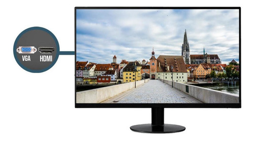 Imagem 2 de 4 de Computador Intel 8gb Ram Ssd240gb Com Monitor Teclado