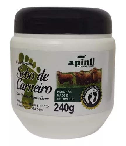 Crema Hidratante Para Pies Y Manos C/ Argan Y Sebo De Carnero