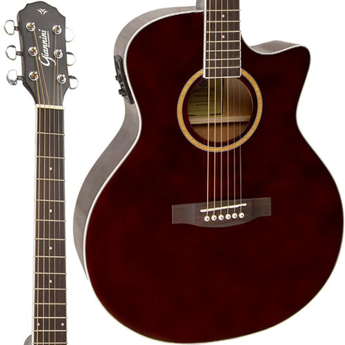 Violão Eletroacústica Giannini Performance Gsf-3 Ceq Tdw